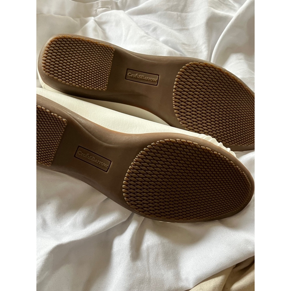 EUC Women's Croft & Barrow Flats Size 9.5W White - Picture 6 of 6